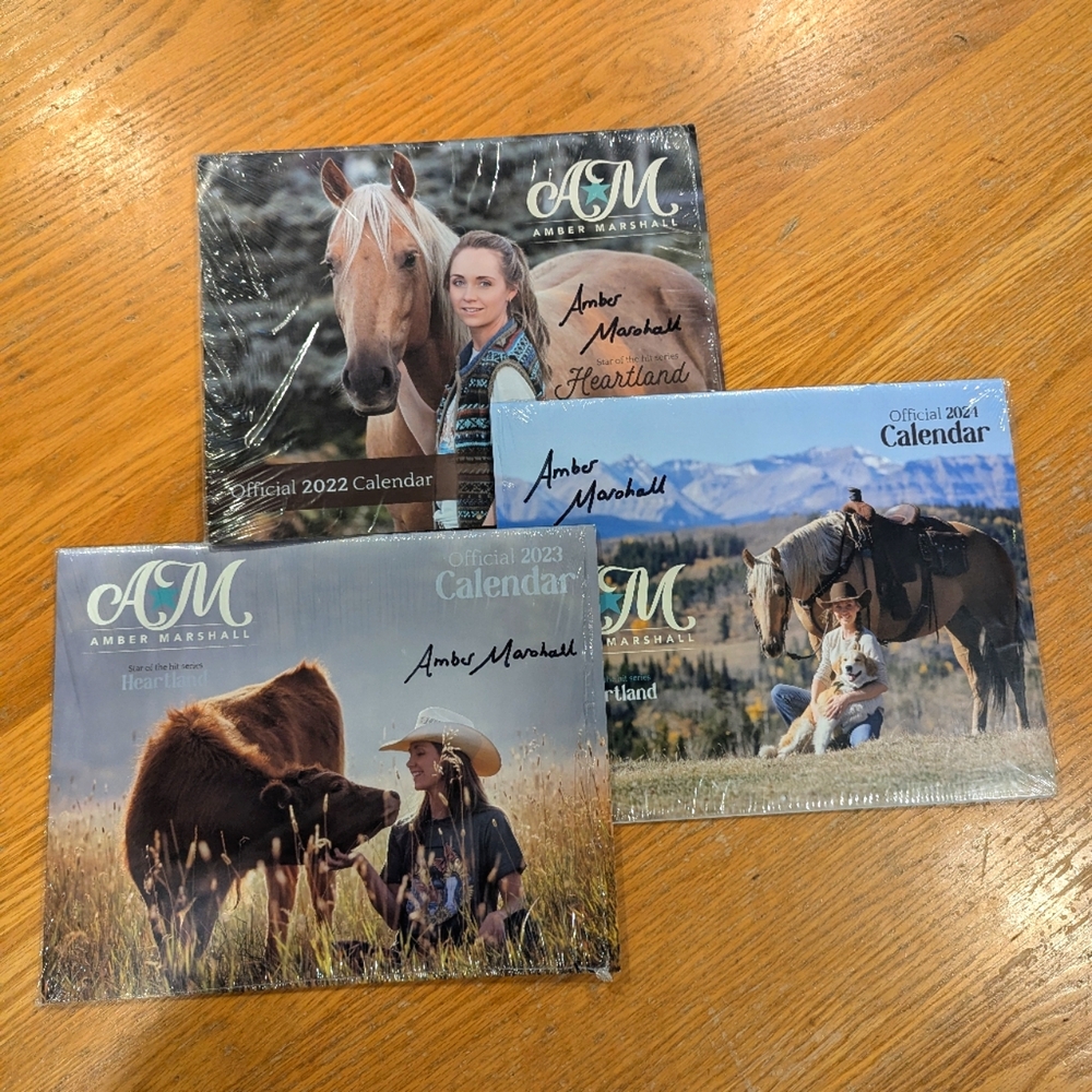 3 For $20 Amber Marshall Calendars